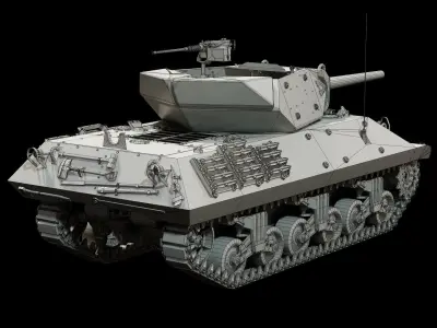 M10 GMC - Base Mesh 3D model
