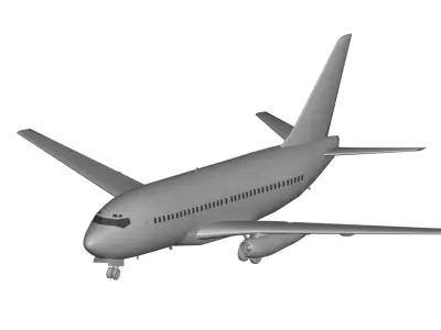 Boeing 737 3D model purchase