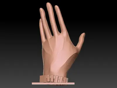 3D HAND mannequin Free 3D model