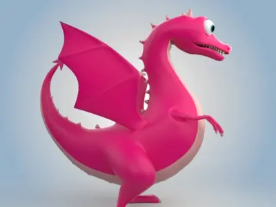 Dragon 3D model