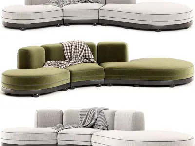  MEKONG Sofa By ETRO Home Interiors 3D model
