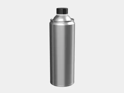 Product Mockup Bottle Oil 350ML 3D model