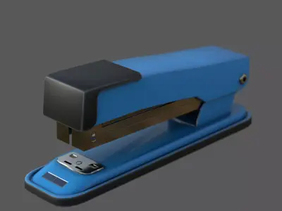 Stapler Low-poly 3D model