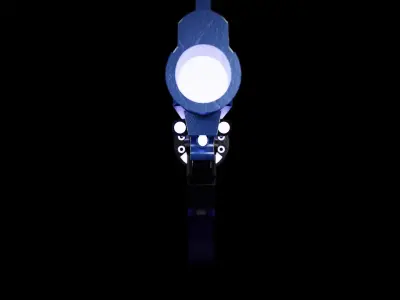 Sci-fi Gun 3D model shop