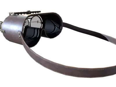 Glasses 3D model purchase
