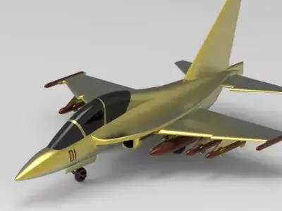 Yakovlev Yak-130 3D print model