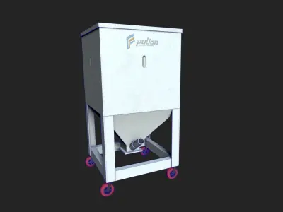 Material Tank Low-poly 3D model