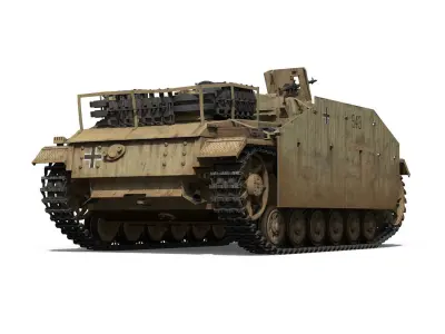 StuG III - Ausf G - 943 - Early Production 3D model