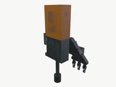 Servo Takeout Machine 3D model