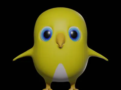 Chick Free 3D model