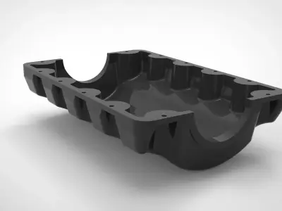 Engine Oil Pan V6 3D model