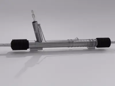 Hydraulic Steering Box  3D model