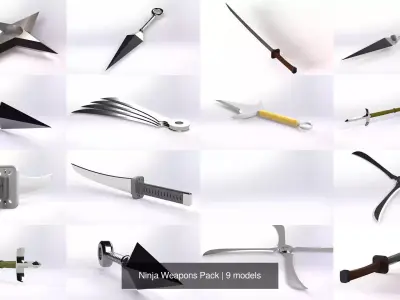 Ninja Weapons Pack