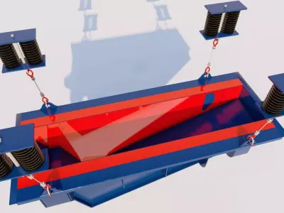 shaker feeder 3D Model 3D model