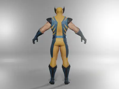 Wolverine Classic 3D model