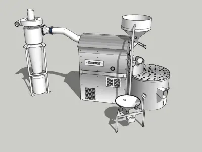 Coffee machine 3D model get