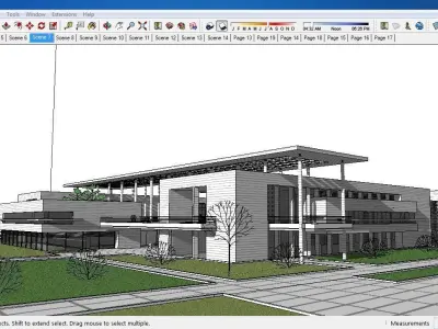 Sketchup Museum 119 3D model