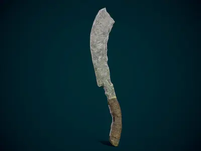 Primal Cleaver Free low-poly 3D model