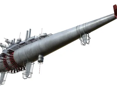 Submarine two submarines 3D model