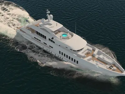 Sigrun Yacht Dynamic Simulation 3D model