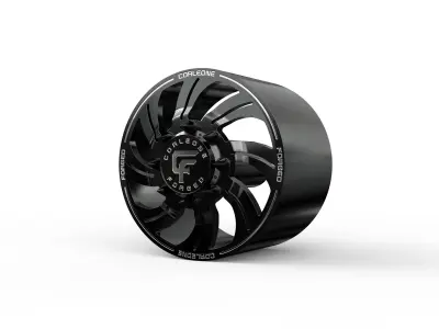 corleone front siegel dually wheel  3D print model