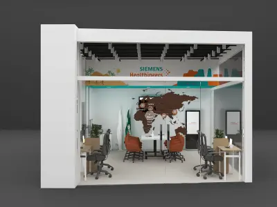 office 35 m 3D model