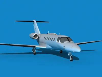 Cessna C528 Citation CJ3 XLS V00 3D model