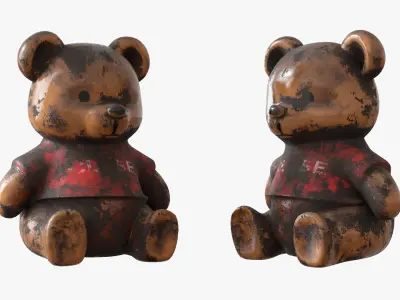 Old Toys 3D model