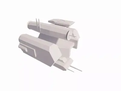 Spaceship-spacecraft-Ultra9 3D model
