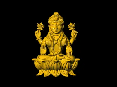 Laxmi ji  3D print model