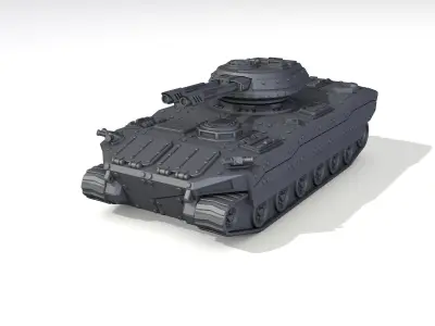 Armored infantry vehicle - 3d-printed model 3D print model