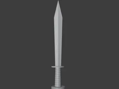 Gladius Sword Low-poly 3D model