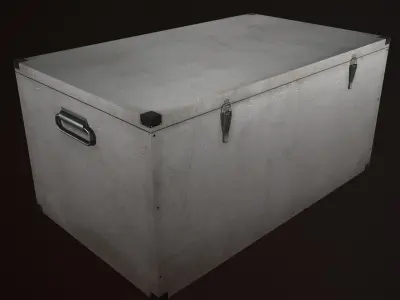 Realistic boxes pack Low-poly 3D model