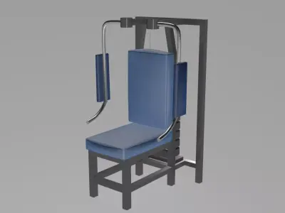 Training Atlas Low-poly 3D model