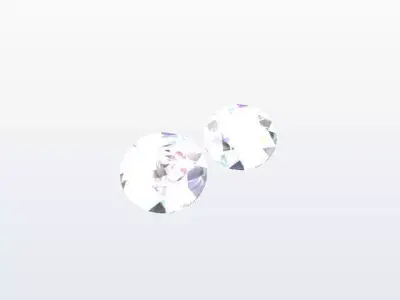 jewelry diamond Low-poly 3D model