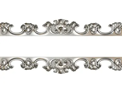 Classic carved 148 3D model