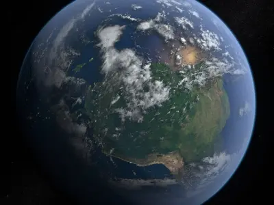 Planet Earth 42K 3D model