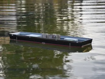 Barge FDM 3D print model