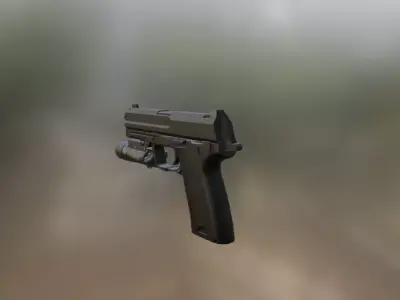 HK USP 45 3D model