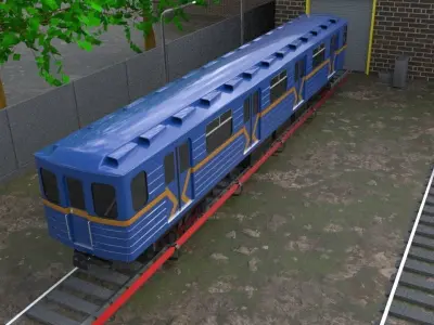 81-7081 1st Generation Low Low-poly 3D model