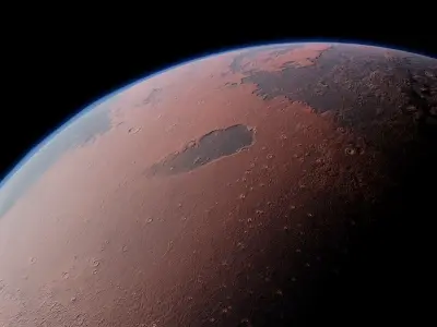 Mars Planet Photorealistic 8k 3d Model 3D model