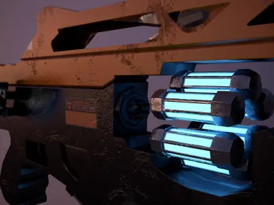 Conept Rifle  3D model