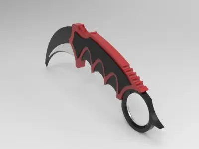 Karambit Knife 3D model order