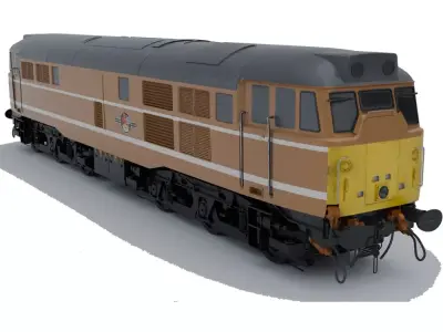 British Rail Class 31 Br Gold Free 3D model