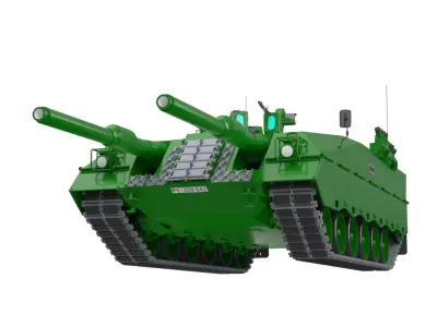 Kampfpanzer 3 1973 Free 3D print model