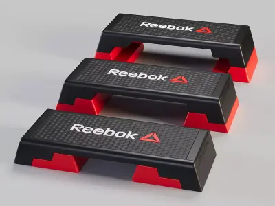 Reebok Aerobic Step PBR Low-poly 3D model