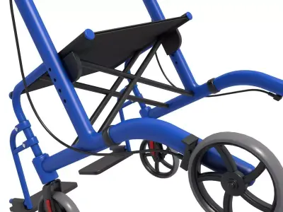 Rollator Walker 3D model get