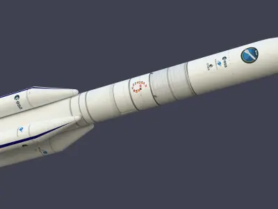 Ariane6 SC 3D model