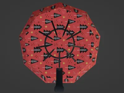 Christmas tree stand 3D model