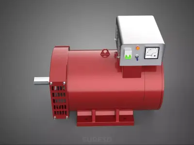 STANDARD ELECTRIC MOTOR GENERATOR ALTERNATOR DYNAMO GENERATION 3D model